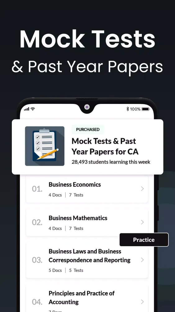 CA Foundation ICAI Preparation Screenshots