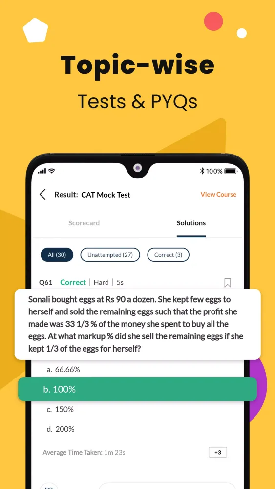 CAT MBA Exam Preparation 2025 Screenshots