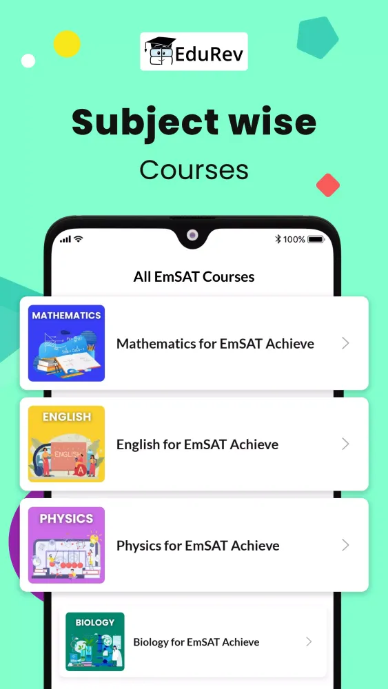 Скриншоты EmSAT Achieve Prep & Practice