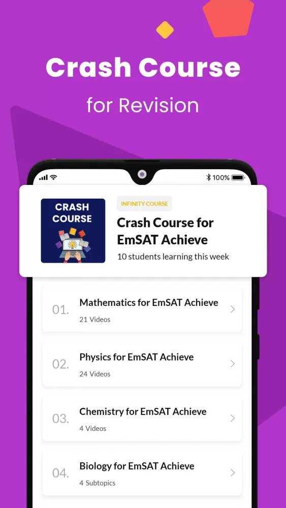 Скриншоты EmSAT Achieve Prep & Practice