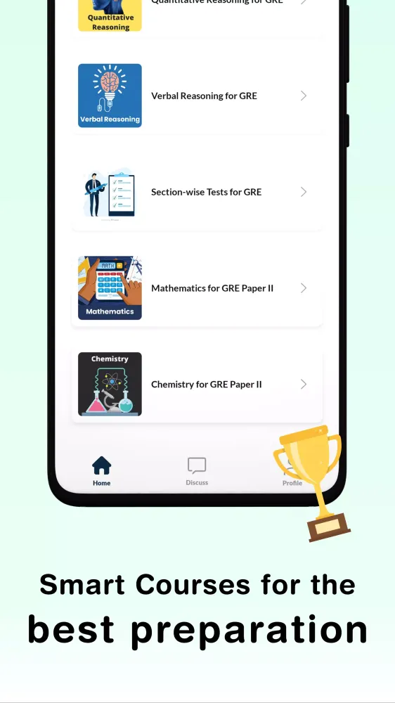 GRE Prep App Flashcards, Vocab Screenshots