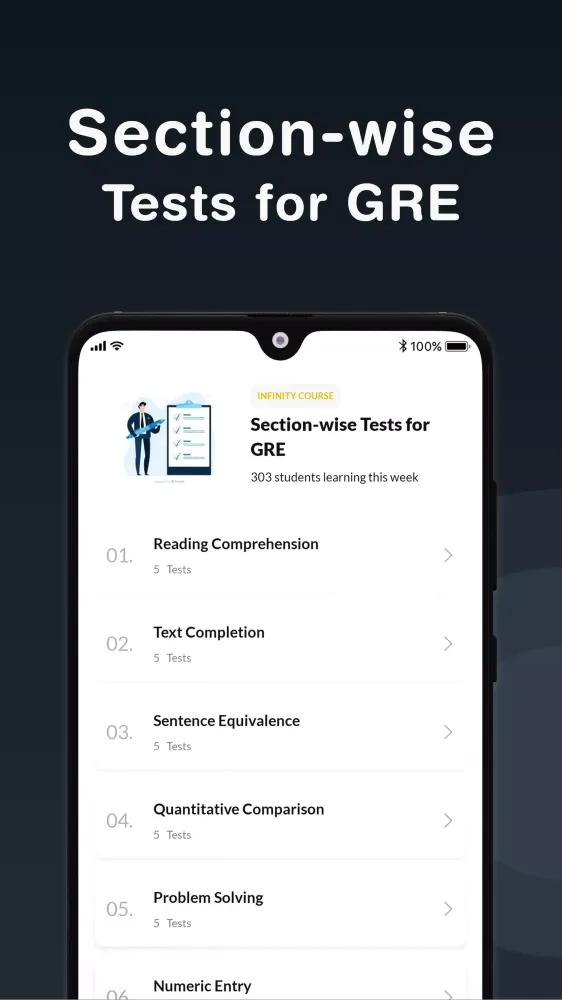 GRE Prep App Flashcards, Vocab Screenshots