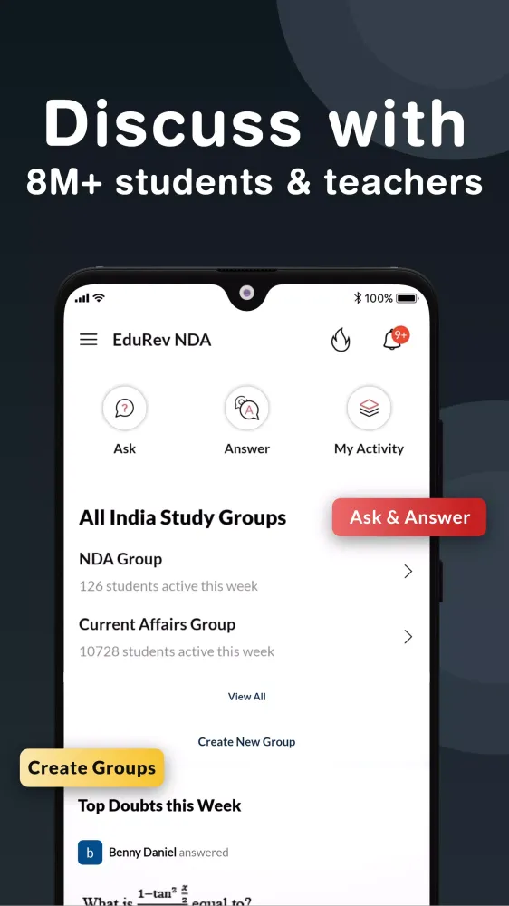 NDA Exam Preparation App 2025 Screenshots