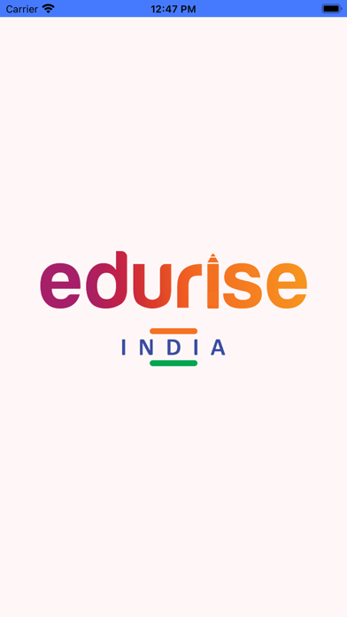 ภาพหน้าจอของ test@edurise INDIA