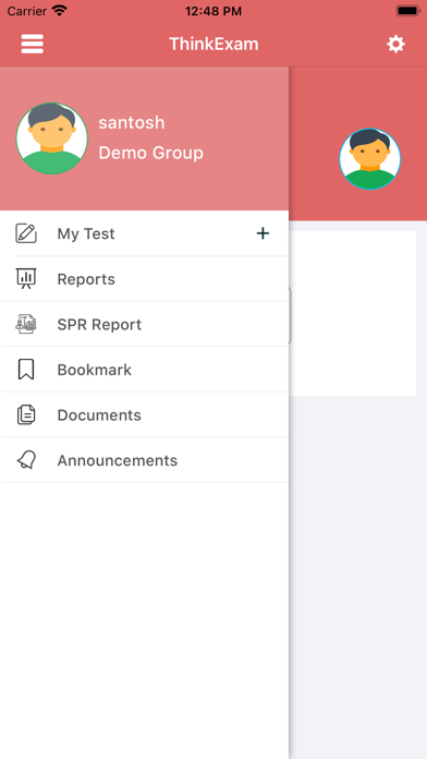 ภาพหน้าจอของ test@edurise INDIA