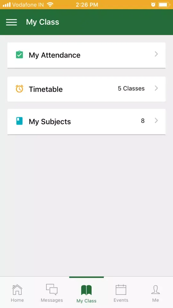 Ảnh chụp màn hình của Panini School, Khahare
