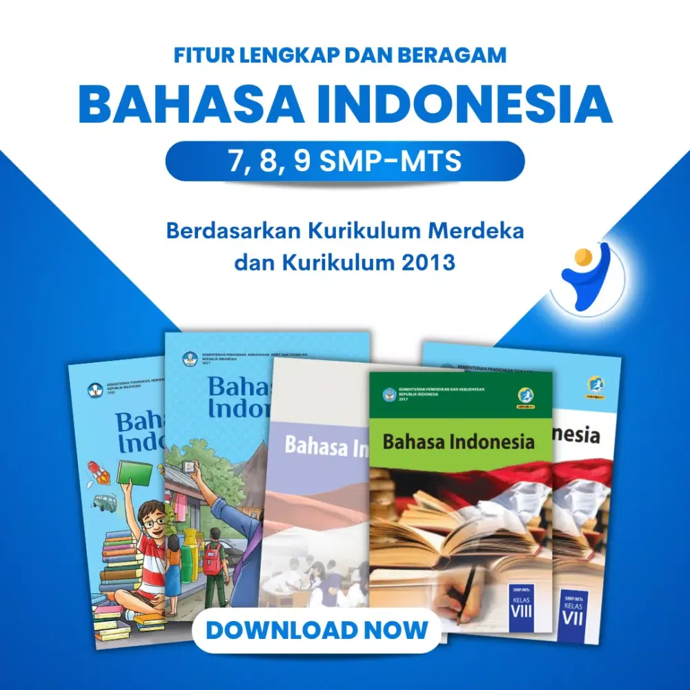 Tangkapan skrin Buku B. Indonesia 7, 8, 9