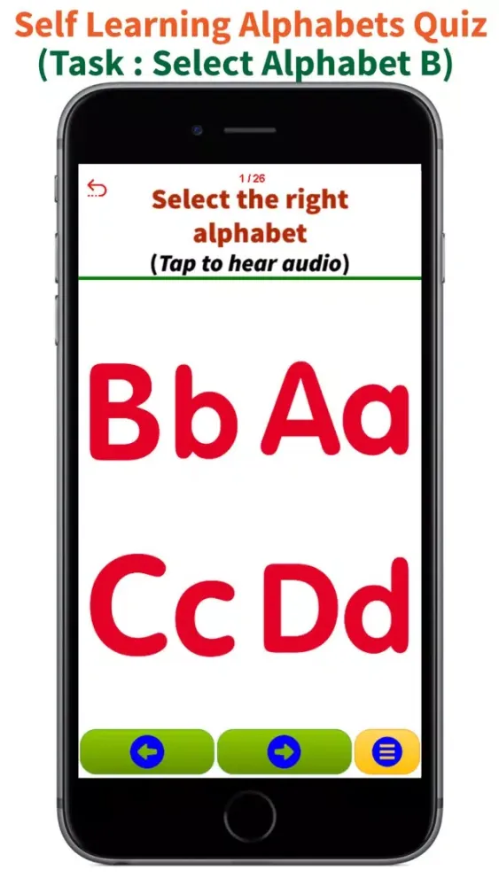 Captures d'écran de Learn ABC, Alphabets Learning & Tracing Kids App