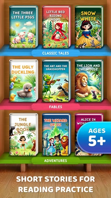 ภาพหน้าจอของ Short Stories for Kids to Read