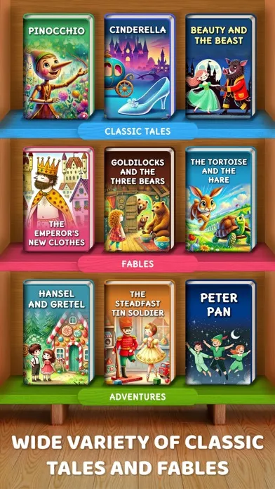 ภาพหน้าจอของ Short Stories for Kids to Read