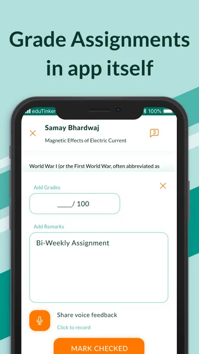eduTinker: Your School App Screenshots