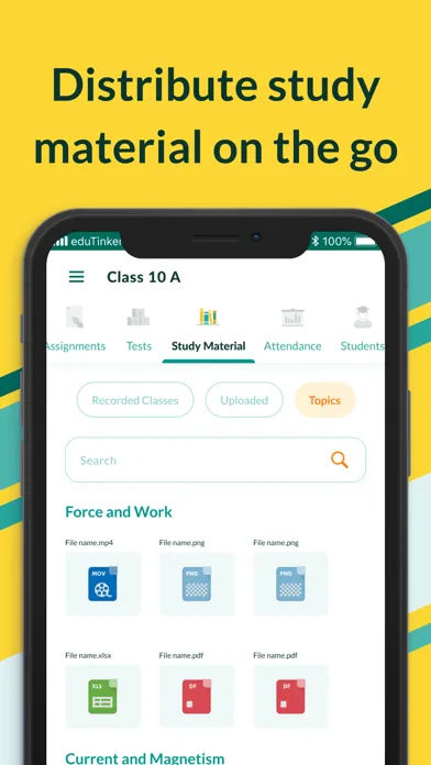 eduTinker: Your School App Screenshots