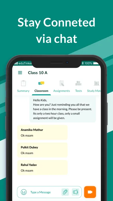 eduTinker: Your School App Screenshots