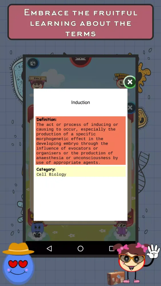 Biology Crossword Puzzle 스크린샷