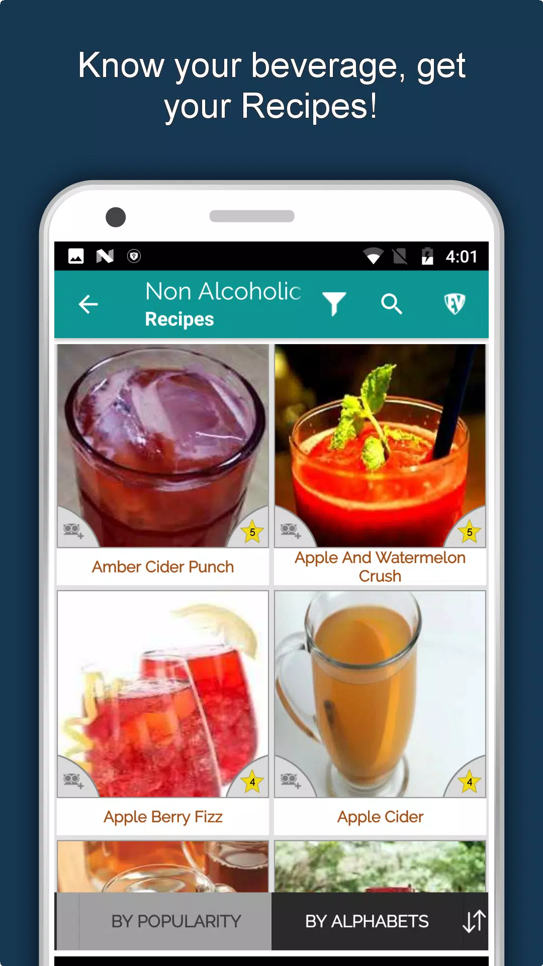 Mocktails, Smoothies, Juices Screenshots