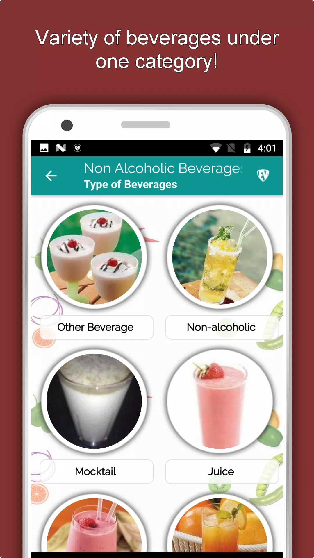 Mocktails, Smoothies, Juices Screenshots