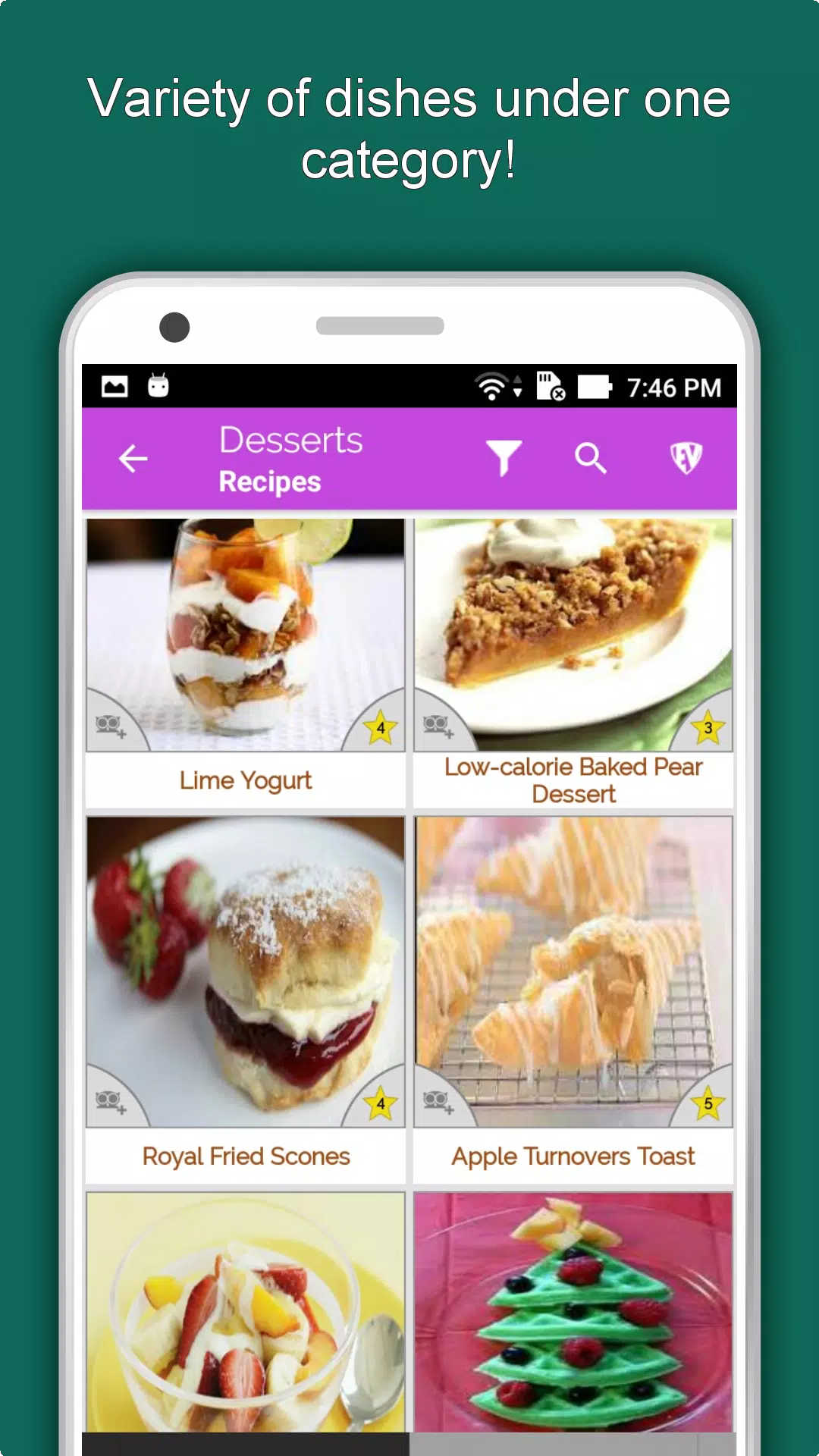1400+ Dessert Recipes Offline Screenshots