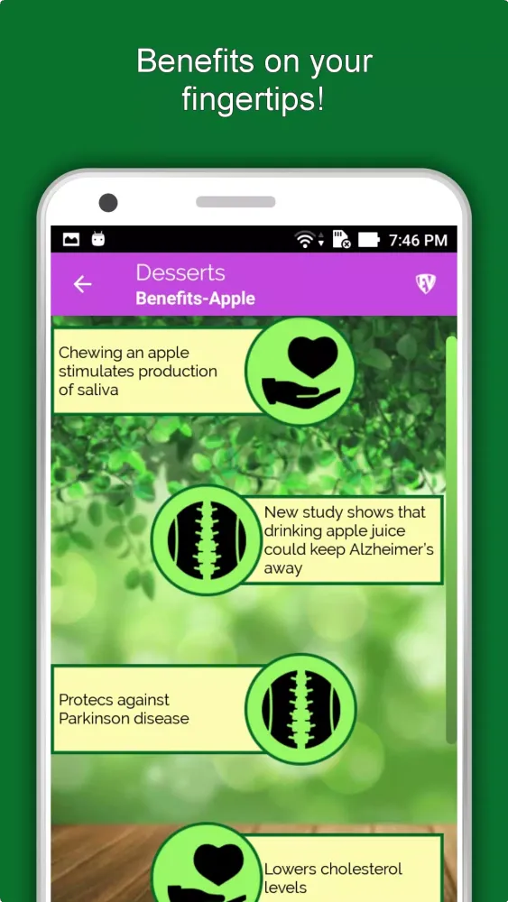Captures d'écran de 1400+ Dessert Recipes Offline