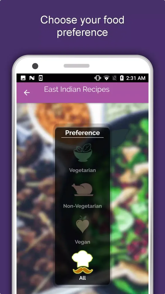 East Indian Food Recipes Book应用截图