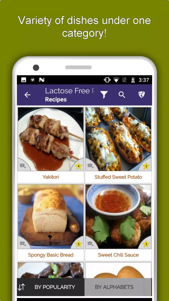 Lactose Free Food Recipes スクリーンショット