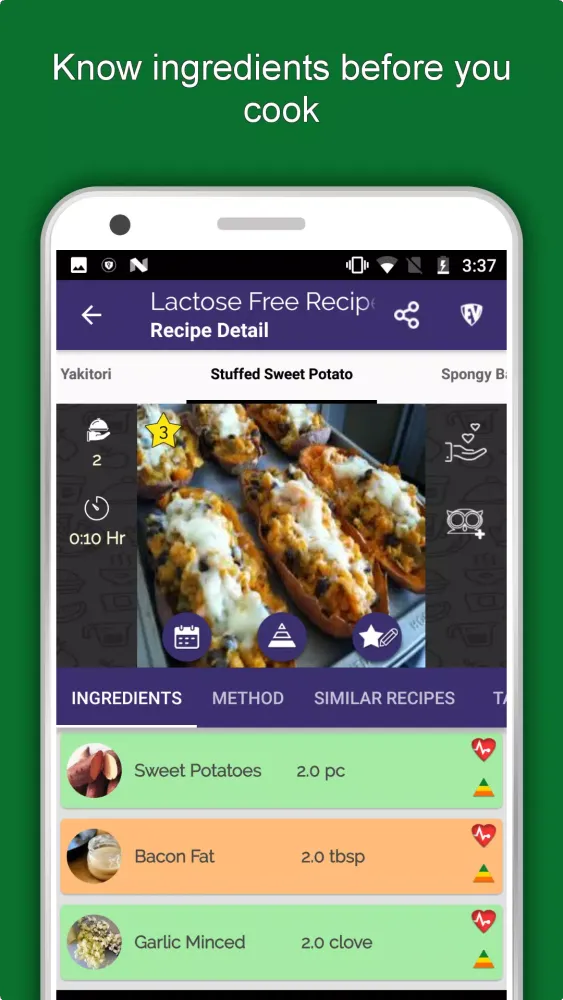 Lactose Free Food Recipes スクリーンショット