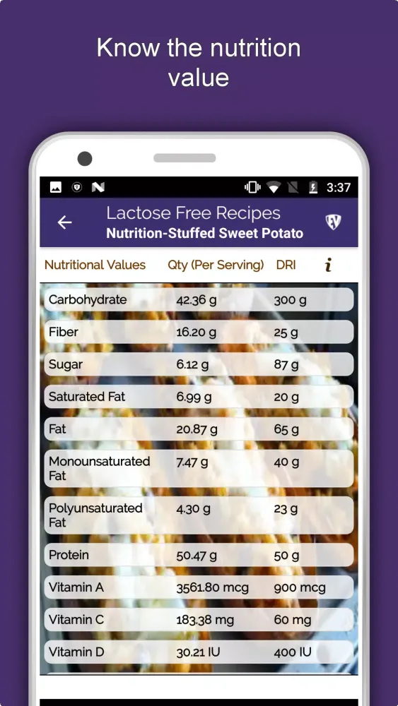 Lactose Free Food Recipes スクリーンショット