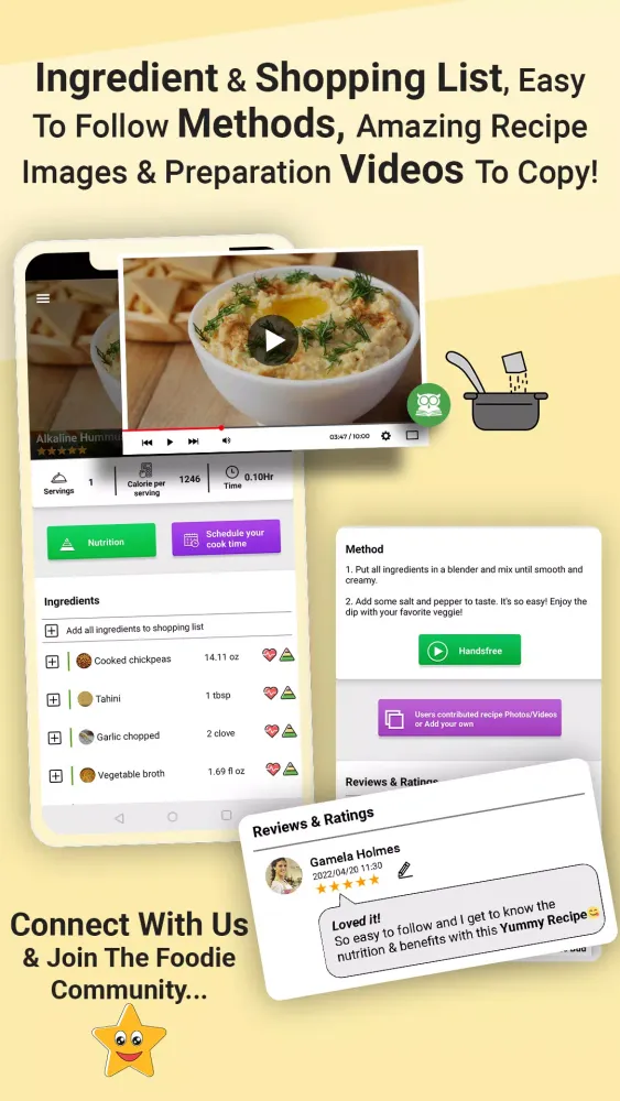 Legumes & Beans Recipes, Salad Screenshots