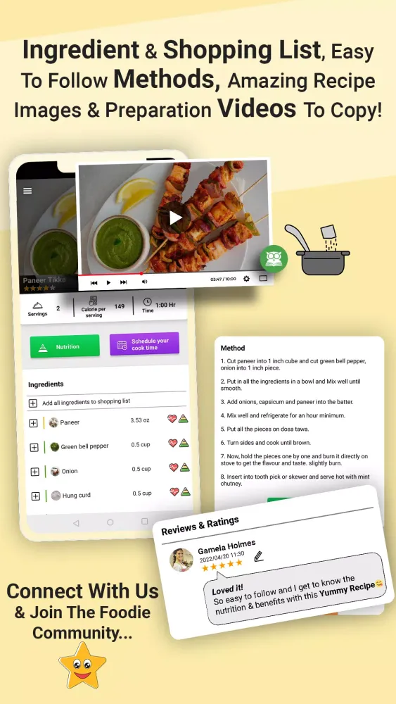 ภาพหน้าจอของ North Indian Food Recipes Book