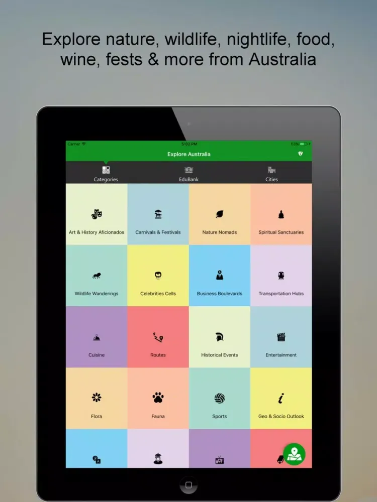 تصاویر Explore Australia SMART Guide iPad 
