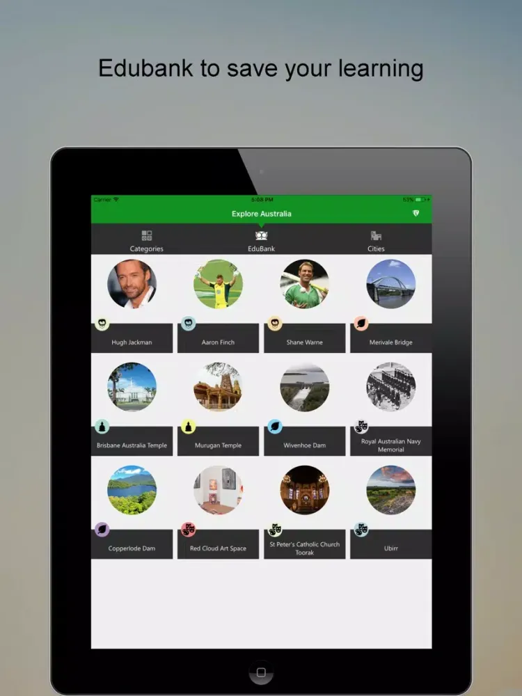تصاویر Explore Australia SMART Guide iPad 