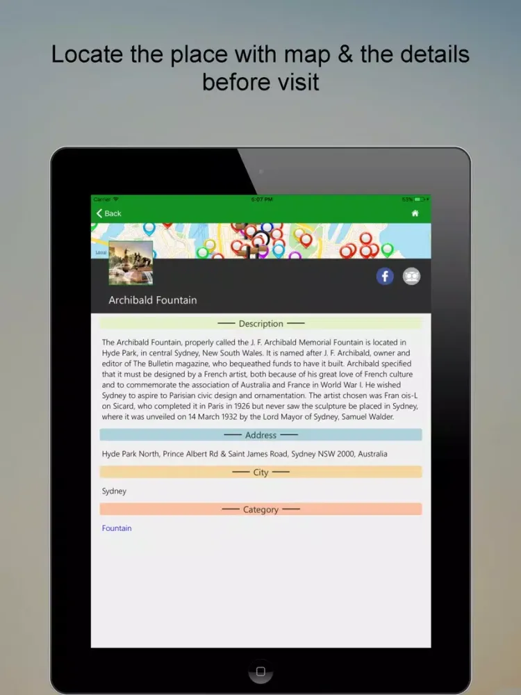 تصاویر Explore Australia SMART Guide iPad 