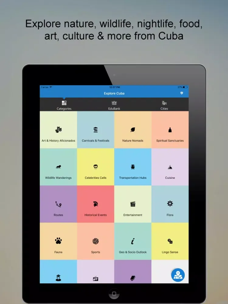 تصاویر Explore Cuba SMART Guide iPad 