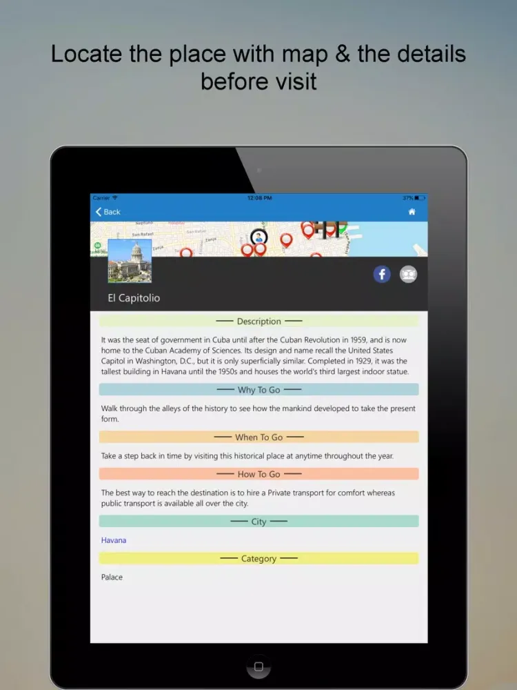تصاویر Explore Cuba SMART Guide iPad 