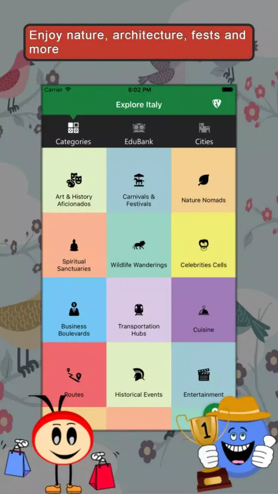 Capturas de pantalla de Explore Italy SMART Guide