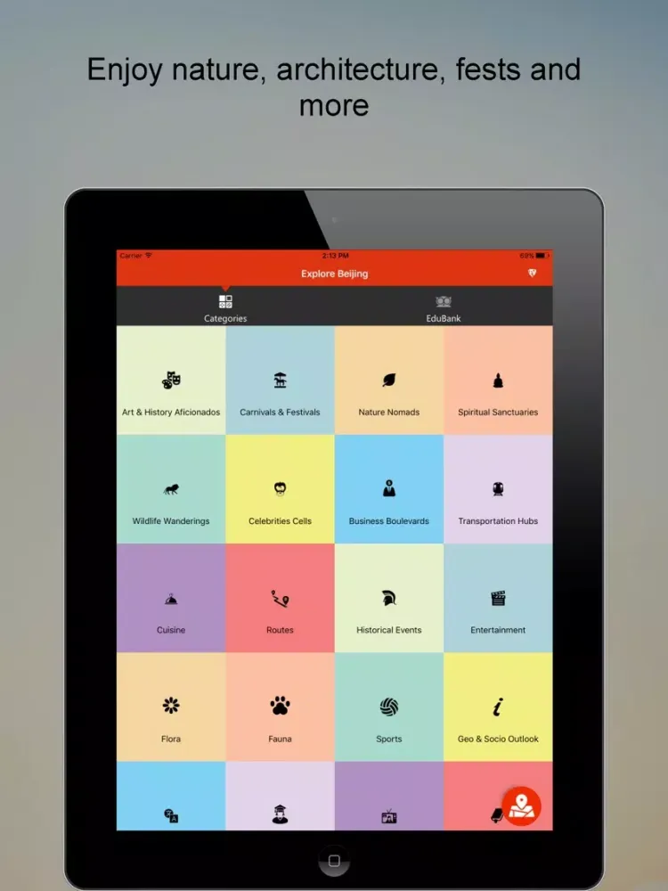 Explore Beijing SMART City Guide iPad 应用截图