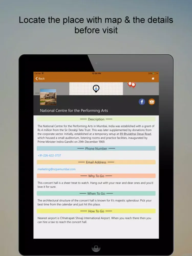 Captures d'écran de Explore Mumbai SMART City Guide iPad 