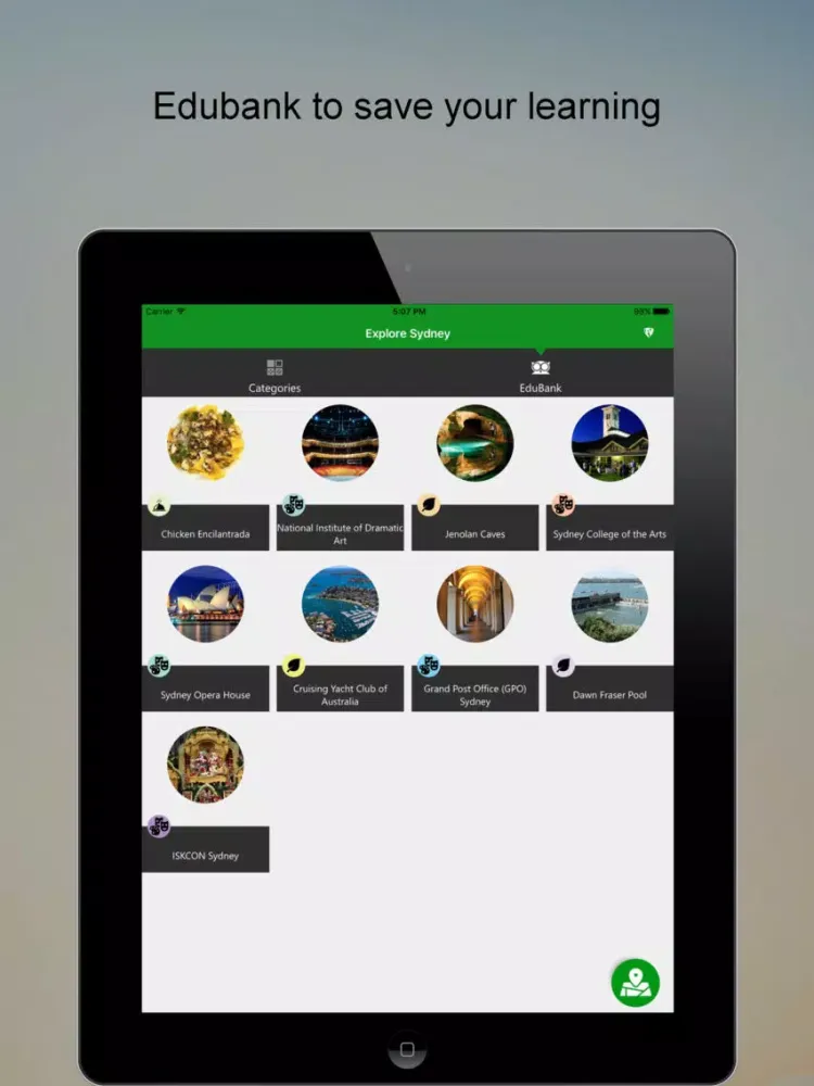 ภาพหน้าจอของ Explore Sydney SMART City Guide iPad 