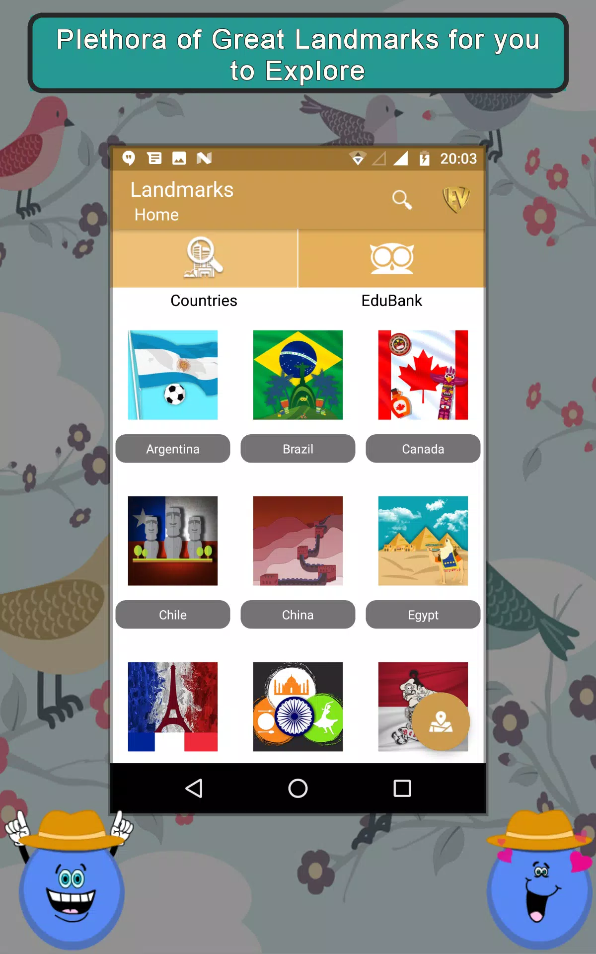 World Famous Landmarks Travel Screenshots