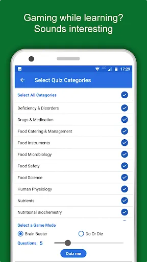 Food Science & Nutrition App Screenshots