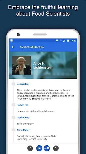 Food Science & Nutrition App Screenshots