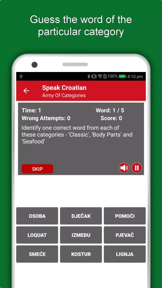 Learn Croatian Language App Screenshots
