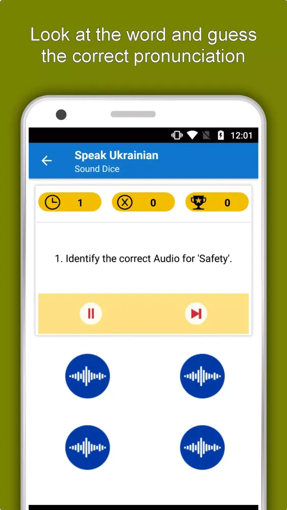 Скриншоты Learn Ukrainian Language App