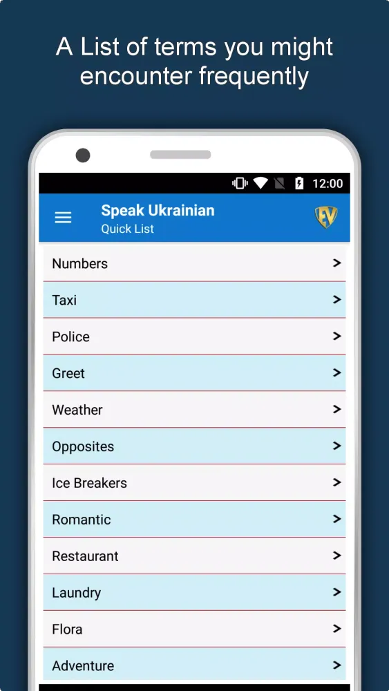 Скриншоты Learn Ukrainian Language App