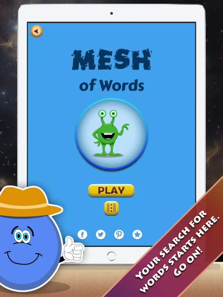 Capturas de pantalla de Mesh of Words iPad 