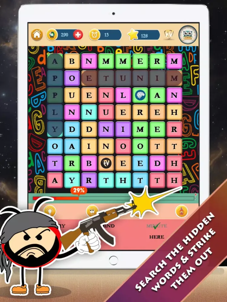 Capturas de pantalla de Mesh of Words iPad 