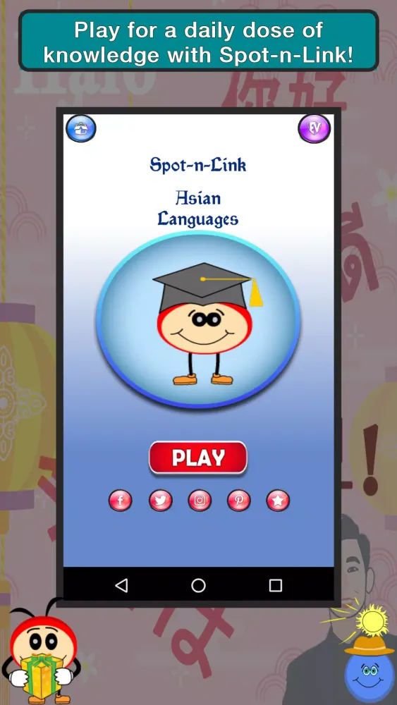 Capturas de pantalla de Spot n Link: Asian Languages L