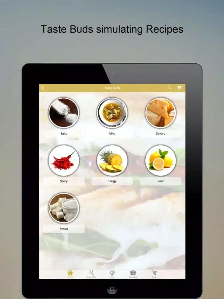 Tangkapan skrin Cheese Recipes SMART Cookbook iPad 