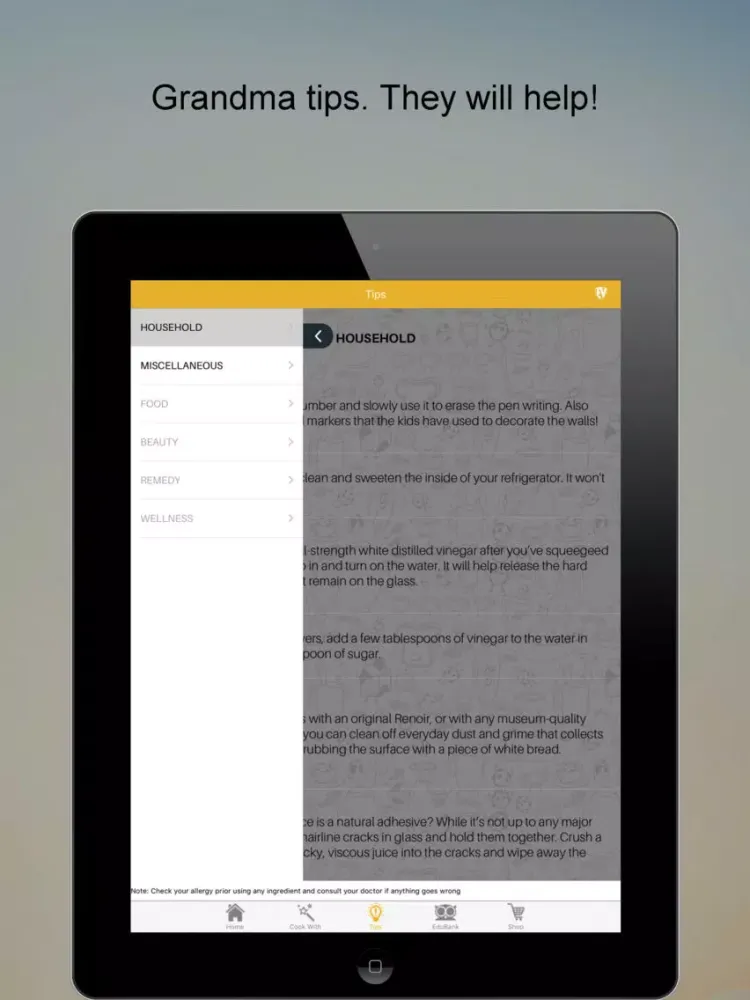 Egg Recipes SMART Cookbook iPad 应用截图