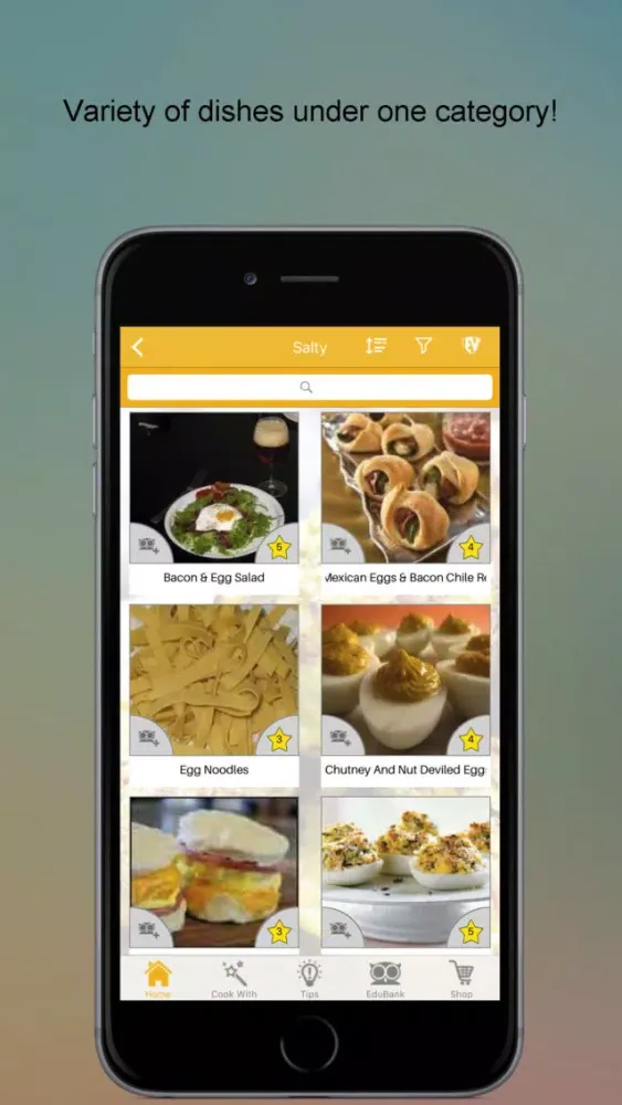 Egg Recipes SMART Cookbook应用截图