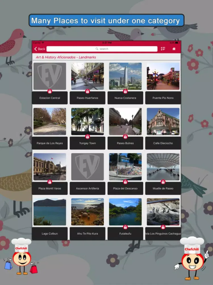 Скриншоты Explore Chile SMART Guide iPad 